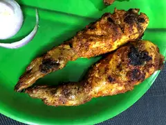 Medio pollo asado